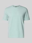 BOSS Orange Relaxed Fit T-Shirt aus Baumwoll-Mix Modell 'TCHUP' in Tue...