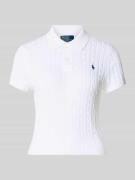 Polo Ralph Lauren Regular Fit Strick-Poloshirt aus reiner Baumwolle in...