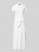 Polo Ralph Lauren Regular Fit Freizeitkleid aus Baumwoll-Mix in Weiss,...