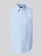 Polo Ralph Lauren Relaxed Fit Hemdbluse aus reiner Baumwolle in Blau, ...