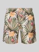 Shiwi Herren Badehose mit Tunnelzug Modell 'Mike' in Gruen, Größe L