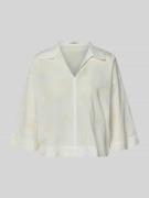 OPUS Boxy Fit Bluse mit Stitchings Modell 'Famoni' in Offwhite, Größe ...