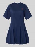 Polo Ralph Lauren Leicht ausgestelltes Sweatkleid aus reiner Baumwolle...