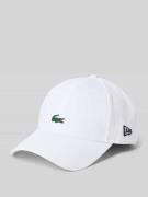 Lacoste Basecap aus reiner Baumwolle in Weiss, Größe 1