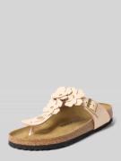 Birkenstock Zehentrenner mit floralen Applikationen Modell 'GIZEH' in ...
