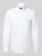 Polo Ralph Lauren Regular Fit Freizeithemd aus reiner Baumwolle in Wei...