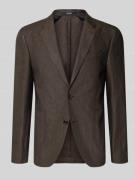 JOOP! Collection Slim Fit 2-Knopf-Sakko aus Leinen Modell 'Hoverest' i...