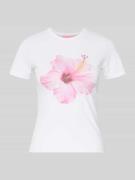 JJXX T-Shirt mit Motiv-Print Modell 'GIGI' in Weiss, Größe L