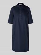 Christian Berg Woman Knielanges Hemdblusenkleid mit Eingrifftaschen in...