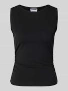 Noisy May Top mit Rundhalsausschnitt Modell 'MOLLY' in Black, Größe L