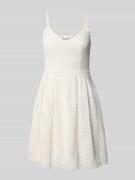 Only Tailliertes Trägerkleid aus Baumwoll-Mix Modell 'HELENA' in Offwh...