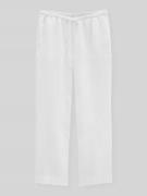 Marc O'Polo Straight Fit Leinenhose aus reinem Leinen in Weiss, Größe ...