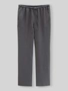 Marc O'Polo Straight Fit Leinenhose aus reinem Leinen in Dunkelgrau, G...