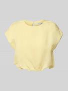 Forever New Cropped T-Shirt aus Leinen-Viskose-Mix Modell 'Georgina' i...