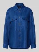 Weekend Max Mara Ausgestellte Hemdjacke aus reinem Leinen Modell 'POMP...