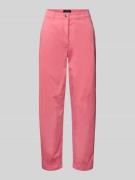 Marc Cain Straight Leg Jeans mit Eingrifftaschen in Pink, Größe 34