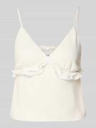 Only Regular Fit Trägertop aus Viskose-Leinen-Mix Modell 'SIESTA' in W...