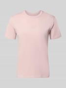 GAP T-Shirt mit Rundhalsausschnitt und Label-Stitching in Altrosa, Grö...