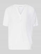 Tom Tailor Regular Fit Bluse aus reiner Viskose in Weiss, Größe 34