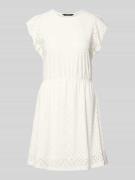 Vero Moda Tailliertes Sommerkleid mit Lochstickmuster Modell 'TASSA' i...