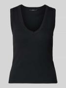 Vero Moda Slim Fit Tank Top aus Baumwoll-Mix Modell 'CHLOE' in Black, ...