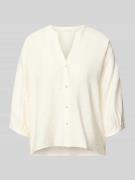 Christian Berg Woman Regular Fit Bluse aus Viskose-Mix mit 3/4-Arm in ...