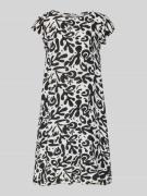 Pieces Regular Fit Sommerkleid aus reiner Viskose Modell 'BARRI' in Bl...