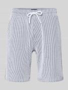 MCNEAL Shorts mit elastischem Bund und Kordelzug in Dunkelblau, Größe ...