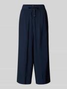 Tom Tailor Regular Fit Culotte aus Viskose-Mix in Marine, Größe 34/28