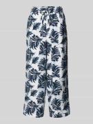 Tom Tailor Regular Fit Culotte aus Viskose-Mix in Marine, Größe 34/28