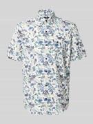 Lerros Modern Fit Freizeithemd mit Button-Down-Kragen in Offwhite, Grö...