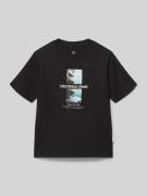 Jack & Jones T-Shirt mit Motiv- und Statement-Print Modell 'NORREBRO' ...