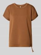 Soyaconcept T-Shirt aus Mohair-Mix mit Rundhalsausschnitt Modell 'BANU...