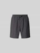 Forét Shorts mit Stretch-Anteil in Black, Größe L