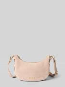 Hey Marly Handtasche aus Kalbsleder mit Label-Applikation in Sand, Grö...