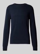 ECOALF Strickpullover mit Leinen-Anteil Modell 'TAIL' in Marine, Größe...