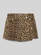 Garcia Skort in Wickel-Optik mit Label-Detail in Black, Größe 158