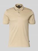 BOSS Slim Fit Poloshirt aus reiner Baumwolle Modell 'PENROSE 38' in Be...