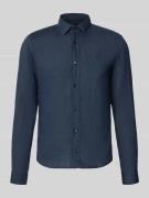 JOOP! Collection Causal Fit Leinenhemd mit Kentkragen Modell 'Mike' in...
