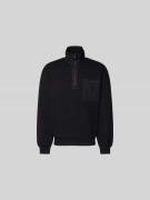 MAISON KITSUNÉ Troyer aus reiner Baumwolle in Black, Größe L
