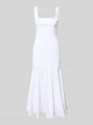 Bardot Cocktailkleid mit Karree-Ausschnitt Modell 'LOLITA' in Offwhite...