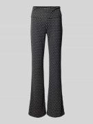 Noisy May Flared Cut Hose im Allover-Look Modell 'DESTINY' in Black, G...