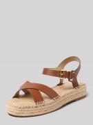 Lauren Ralph Lauren Sandalen aus reinem Leder Modell 'EMERYN ESPDR' in...