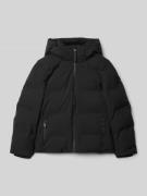 CARS JEANS Steppjacke mit Reißverschlusstaschen Modell 'MUYLA' in Blac...