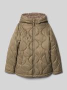 CARS JEANS Steppjacke mit Kapuze Modell 'BAYMIA' in Oliv, Größe 140