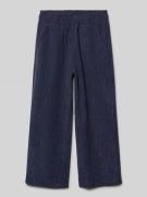 Blue Seven Wide Fit Cordhose mit elastischem Bund in Marine, Größe 104