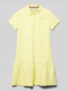 Tommy Hilfiger Teens Leicht ausgestelltes Kleid mit Logo-Stitching Mod...