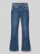Garcia Bootcut Jeans im 5-Pocket-Design Modell 'Rianna' in Blau, Größe...