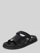 Steve Madden Sandalette aus Leder mit Klettverschluss Modell 'Missile'...