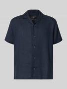 Jack & Jones Premium Regular Fit Leinenhemd Modell 'LAWRENCE' in Marin...
